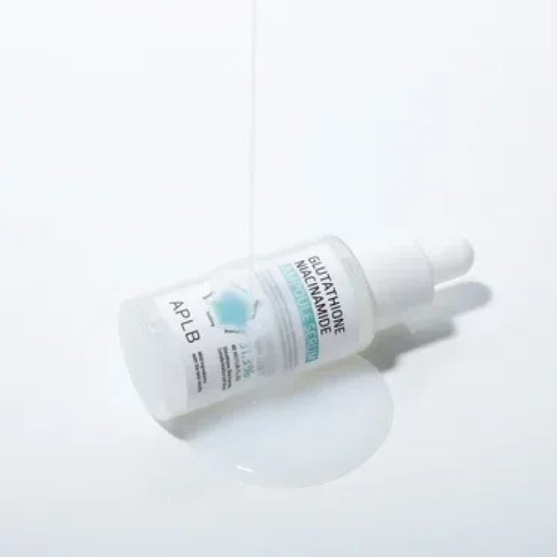 Сыворотка для выравнивания тона кожи с глутатионом и ниацинамидом APLB Glutathione Niacinamide Ampoule Serum 40 мл - изображение 2