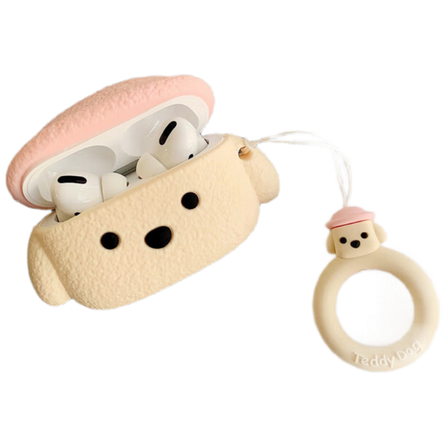 Милий рожевий ведмедик Beiyipin з підвіскою, сумісний з чохлом AirPods 4, силіконовим м'яким чохлом AirPods 2, парою AirPods, Bluetooth-навушниками AirPods Apple - Фото 4 Милий рожевий ведмедик Beiyipin з підвіскою, сумісний з чохлом AirPods 4, силіконовим м'яким чохлом AirPods 2, парою AirPods, Bluetooth-навушниками AirPods Apple - изображение 4