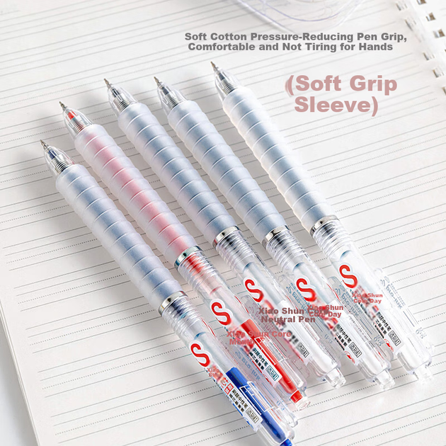 Гелевая ручка CHENQI STATIONERY с выдвижным стержнем и наконечником ST, ручка для экзаменов с удлиненной силиконовой рукояткой, черные чернила для экзаменов и студенческого использования, быстросохнущая кнопочная ручка JG-81/черная - Фото 10 Гелевая ручка CHENQI STATIONERY с выдвижным стержнем и наконечником ST, ручка для экзаменов с удлиненной силиконовой рукояткой, черные чернила для экзаменов и студенческого использования, быстросохнущая кнопочная ручка JG-81/черная - изображение 10