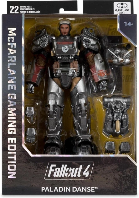 Іграшка Фоллаут - Паладин Данс Fallout Paladin Danse Deluxe Action Figure McFarlane Toys - Фото 4 Іграшка Фоллаут - Паладин Данс Fallout Paladin Danse Deluxe Action Figure McFarlane Toys - зображення 4