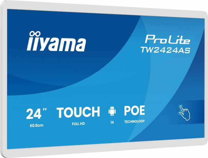 Монітор 24" iiyama ProLite TW2424AS-W3P - зображення 3