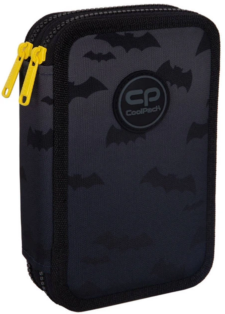 Пенал з наповненням CoolPack Jumper 2 Darker Night 2 відділення 35 предметів 19.5x12.5x5 см (5903686325847) - Фото 1 Пенал з наповненням CoolPack Jumper 2 Darker Night 2 відділення 35 предметів 19.5x12.5x5 см (5903686325847) - зображення 1