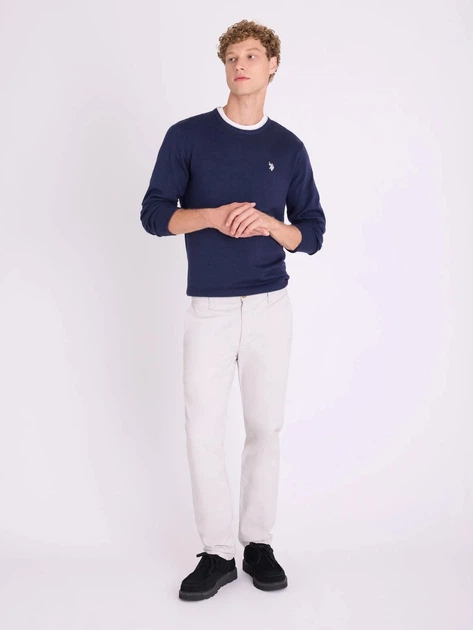 Джемпер чоловічий U.S. Polo Assn USUF6S5243-0000A(Midnight Heather) XL Синій (199225091068) - Фото 2 Джемпер чоловічий U.S. Polo Assn USUF6S5243-0000A(Midnight Heather) XL Синій (199225091068) - зображення 2