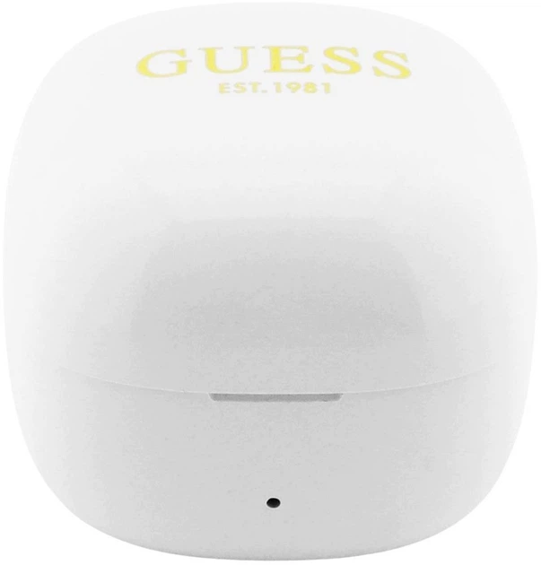 Навушники Guess Mini Classic OWS White (3666339625115) - Фото 2 Навушники Guess Mini Classic OWS White (3666339625115) - зображення 2