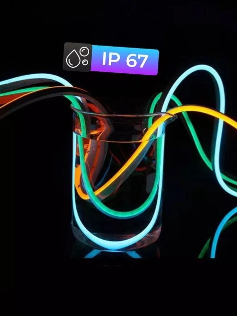 Неонова стрічка 5м Neon RGB-IC з пультом з Bluetooth додатком - зображення 3