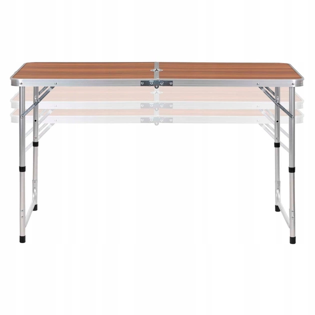 Набор кемпинговый Springos складной стол и стулья 4 шт CS0178 Brown/Silver - изображение 10