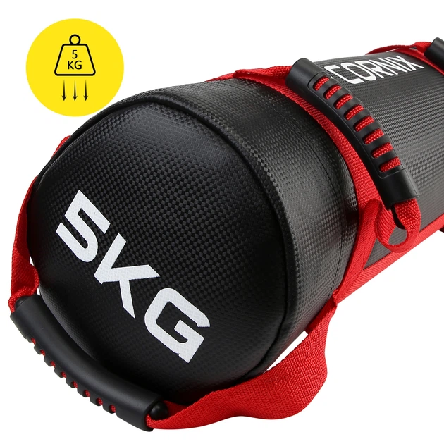 Мешок для кроссфита Cornix 5 кг тренировочный XR-0548 Black/Red - изображение 8