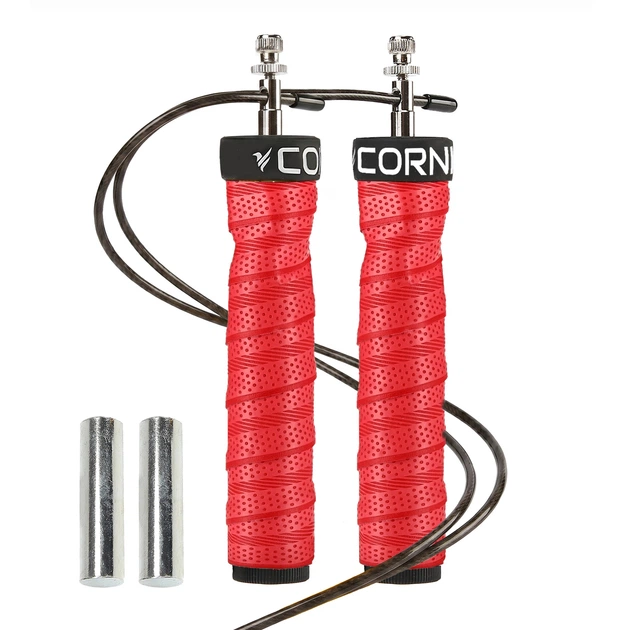 Скоростная скакалка для кроссфита Cornix Speed Rope Pro XR-0519 Red - Фото 1 Скоростная скакалка для кроссфита Cornix Speed Rope Pro XR-0519 Red - изображение 1