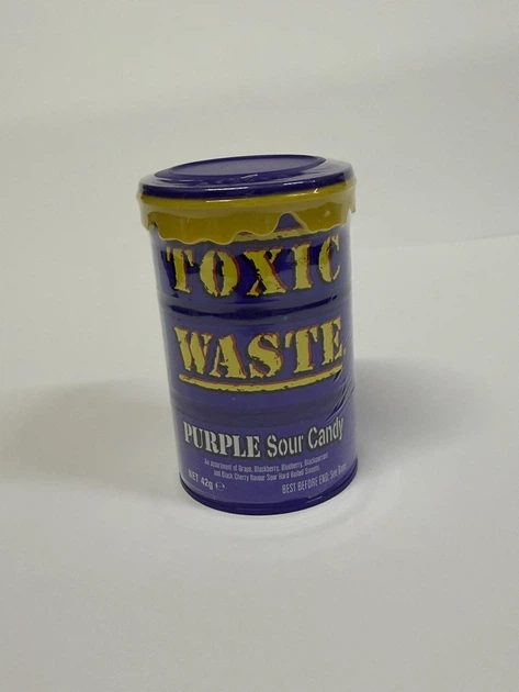 Набор Toxic Waste Лютый Токс (Кисли Конфеты Yellow + Green +Blue+ Orange Nuclear Fusion + Purple + Red Sour Candy - Фото 4 Набор Toxic Waste Лютый Токс (Кисли Конфеты Yellow + Green +Blue+ Orange Nuclear Fusion + Purple + Red Sour Candy - изображение 4