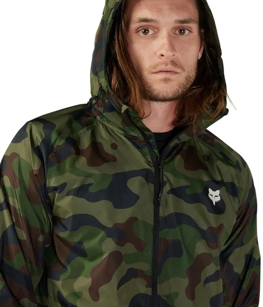 Ветровка Fox Head Windbreaker Camo зелёная, размер M - изображение 2