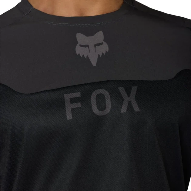 Джерси Fox Ranger Off-Road Black XL черное drirelease длинный рукав эндуро - изображение 3