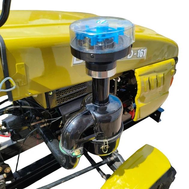 Мототрактор DOZER D161 дизельный 16 л.с. с фрезой в комплекте - изображение 13