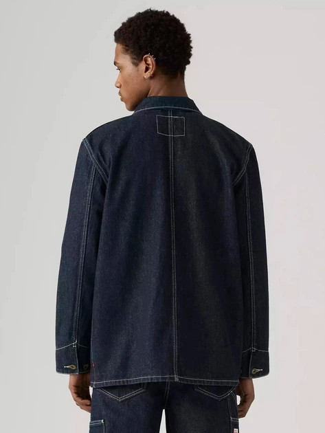 Джинсовая куртка мужская Levi`s 182203080 L Синяя (1162440182) - Фото 2 Джинсовая куртка мужская Levi`s 182203080 L Синяя (1162440182) - изображение 2