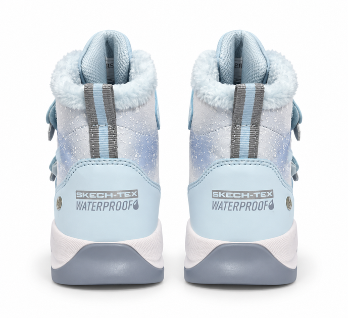 Подростковые ботинки для девочки Skechers S-Lights Storm Blazer Waterproof голубые 36 (6929953783029) (23 см) - Фото 2 Подростковые ботинки для девочки Skechers S-Lights Storm Blazer Waterproof голубые 36 (6929953783029) (23 см) - изображение 2