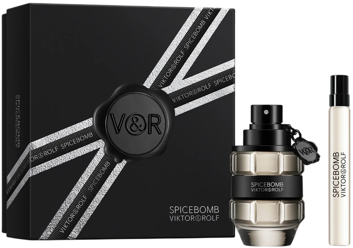 Zestaw męski Viktor and Rolf Spicebomb Woda toaletowa 50 ml + Miniaturka Woda toaletowa 10 ml (3614274652987) - Zdjęcie 1 Zestaw męski Viktor and Rolf Spicebomb Woda toaletowa 50 ml + Miniaturka Woda toaletowa 10 ml (3614274652987) - obraz 1