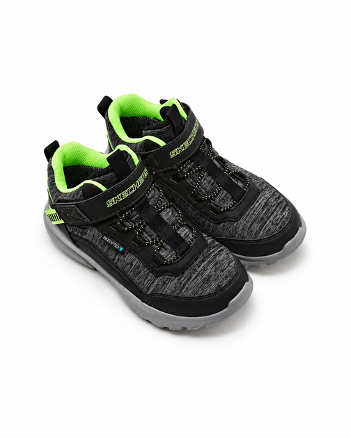 Кроссовки детские Skechers Razorflex Chill Waterproof водонепроницаемые черные с серым 32 (2021572031306) 20 см - Фото 3 Кроссовки детские Skechers Razorflex Chill Waterproof водонепроницаемые черные с серым 32 (2021572031306) 20 см - изображение 3