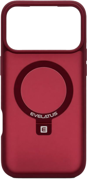Etui Evelatus Shield Stand Magsafe do Apple iPhone 18 Pro Max Burgundy (4752192110048) - obraz 2