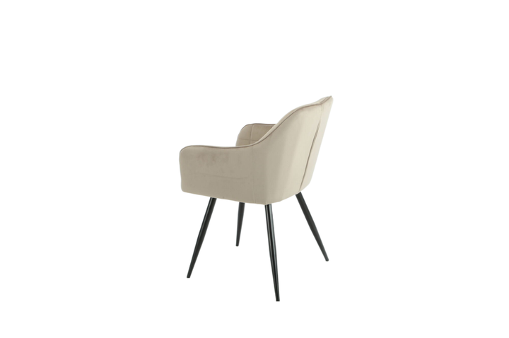 Стул кухонный Intarsio DONNA 57×60×83 см Темный беж - Фото 3 Стул кухонный Intarsio DONNA 57×60×83 см Темный беж - изображение 3