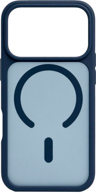Etui Evelatus Shield Skin Feel Magsafe do Apple iPhone 18 Pro Max Navy Blue (4752192109875) - obraz 2