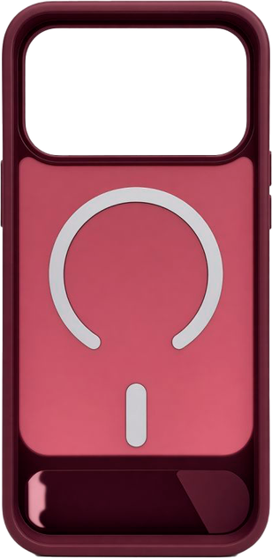 Etui Evelatus Rubber Coated MagSafe With Stand Case do Apple iPhone 18 Pro Max Burgundy (4752192109806) - Zdjęcie 2 Etui Evelatus Rubber Coated MagSafe With Stand Case do Apple iPhone 18 Pro Max Burgundy (4752192109806) - obraz 2