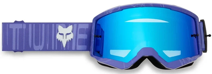 Маска мотокроссовая Fox Main Diffuse Purple Dove зеркальная синяя линза фиолетовый VLS - Фото 1 Маска мотокроссовая Fox Main Diffuse Purple Dove зеркальная синяя линза фиолетовый VLS - изображение 1