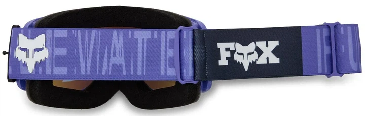 Маска мотокроссовая Fox Main Diffuse Purple Dove зеркальная синяя линза фиолетовый VLS - Фото 4 Маска мотокроссовая Fox Main Diffuse Purple Dove зеркальная синяя линза фиолетовый VLS - изображение 4