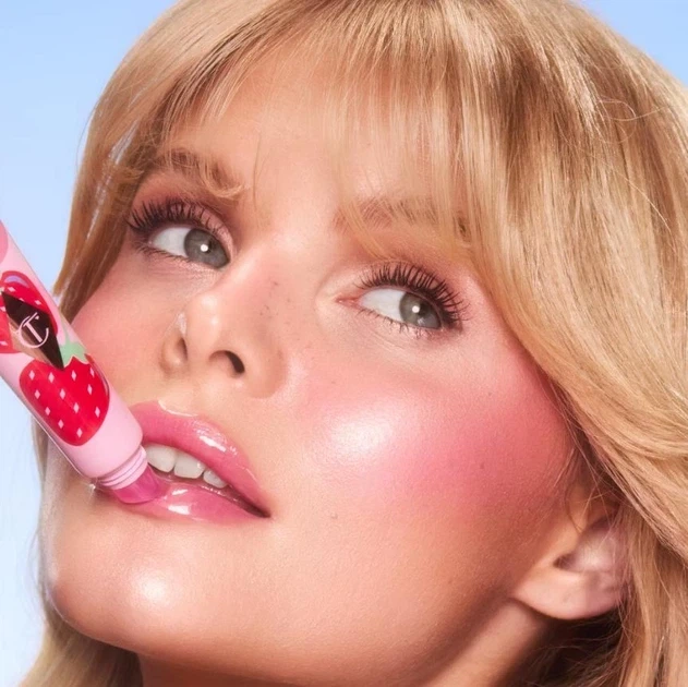 Масло для губ Charlotte Tilbury Unreal Lips Healthy Glow Nectar Oil Juicylicious Strawberry Vanilla 14ml - изображение 4