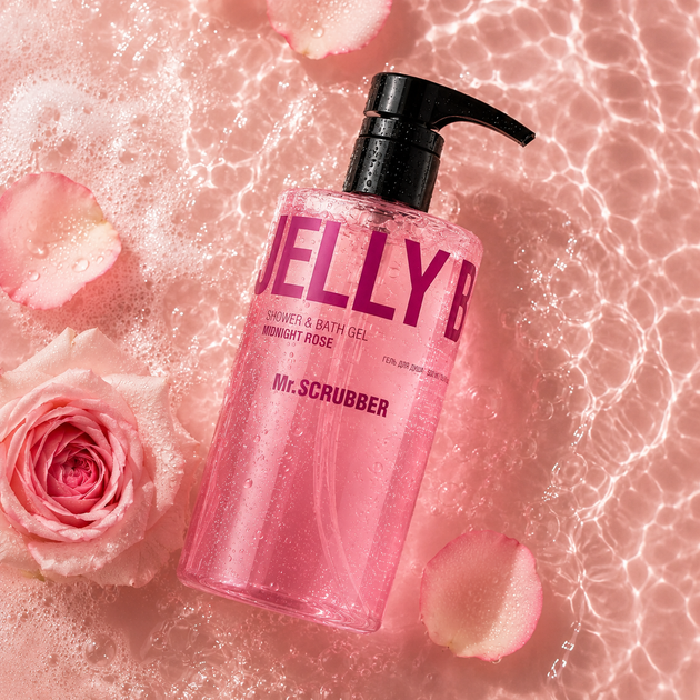 Гель для душа Jelly Bubbles Midnight Rose от Mr.SCRUBBER, 500 мл - изображение 2