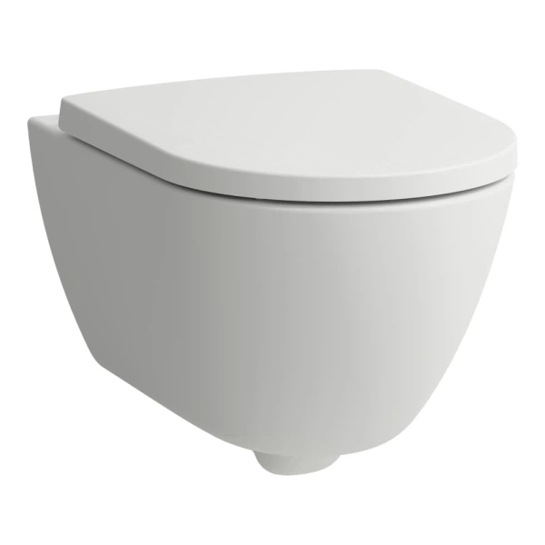 Підвісний унітаз PRO X Rimless/Silent Flush , в комплекті з сидінням slow closing, білий - Фото 1 Підвісний унітаз PRO X Rimless/Silent Flush , в комплекті з сидінням slow closing, білий - зображення 1