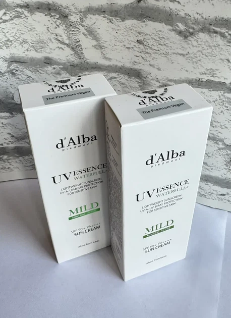 Сонцезахисний крем d'Alba Waterfull Mild Sunscreen SPF 50+PA+++ 50 мл - зображення 4