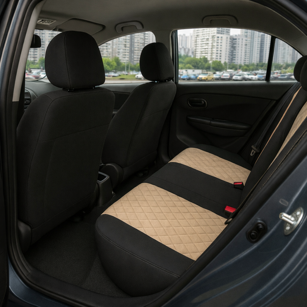 Авточехлы Antar Kia Optima 3 (TF) Бежевые антара (ANP-14021) - изображение 6