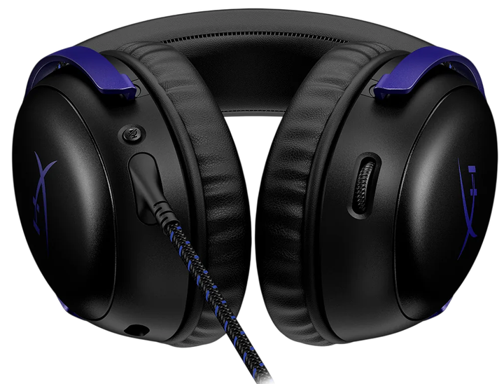 Słuchawki gamingowe HyperX Cloud III Czarno-niebieskie (D0SX6AA) - Zdjęcie 4 Słuchawki gamingowe HyperX Cloud III Czarno-niebieskie (D0SX6AA) - obraz 4