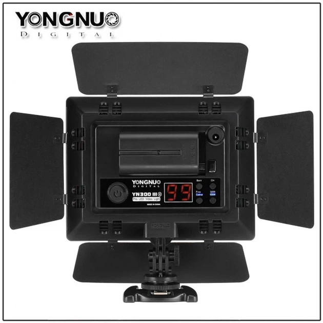 LED - освітлювач, видеосвет Yongnuo YN-300 III (YN300 III) - Фото 3 LED - освітлювач, видеосвет Yongnuo YN-300 III (YN300 III) - изображение 3