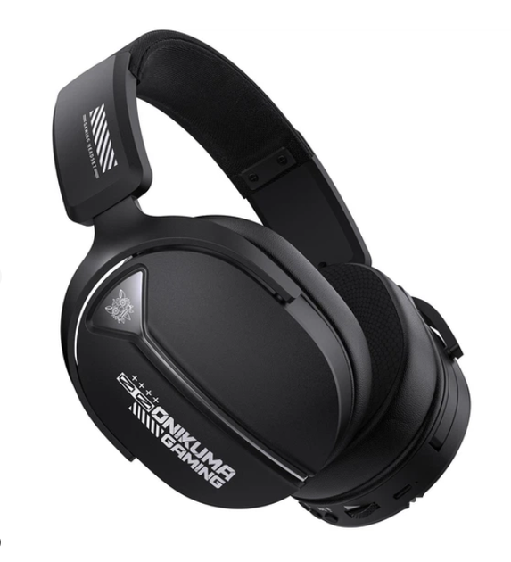 Игровые беспроводные наушники Onikuma GT887 с 2.4G + Bluetooth, выдвижным микрофоном, для ПК, PS4, PS5, телефона Black - Фото 4 Игровые беспроводные наушники Onikuma GT887 с 2.4G + Bluetooth, выдвижным микрофоном, для ПК, PS4, PS5, телефона Black - изображение 4