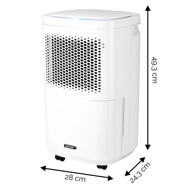 Осушувач повітря Yoer Dryo DE02W до 40 м² 5 режимів роботи очищення ароматерапія Wi-Fi білий - Фото 13 Осушувач повітря Yoer Dryo DE02W до 40 м² 5 режимів роботи очищення ароматерапія Wi-Fi білий - зображення 13