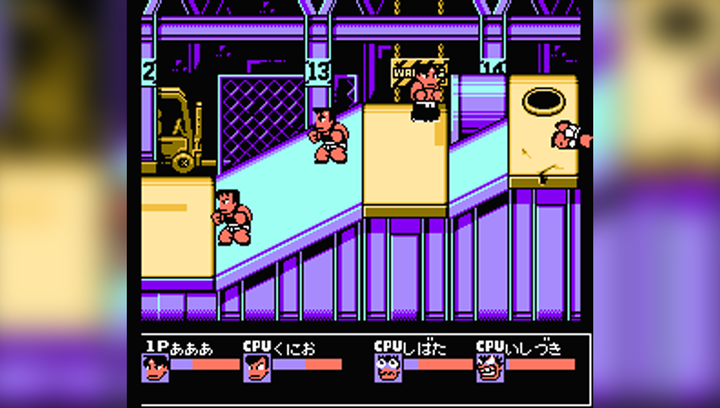 Збірник Ігор RMC Famicom Dendy 4 in 1 JY-072 Kunio-kun Super Dodge Ball, Hockey Club, Nekketsu Fighting Legend, Goal 3 90х TV Game Японська Версія Тільки Картридж Б/У - зображення 6