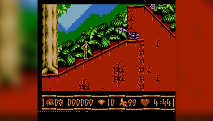 Гра RMC Famicom Dendy The Jungle Book 90х Англійська Версія Тільки Картридж Б/У - зображення 3