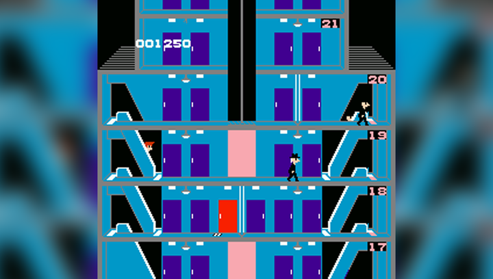 Игра RMC Famicom Dendy Elevator Action 90х Remarks Английская Версия Только Картридж Б/У - изображение 4