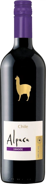 Вино Alpapa Carmenere червоне сухе 0.75 л 12.5% (7808704700294) - Фото 1 Вино Alpapa Carmenere червоне сухе 0.75 л 12.5% (7808704700294) - зображення 1