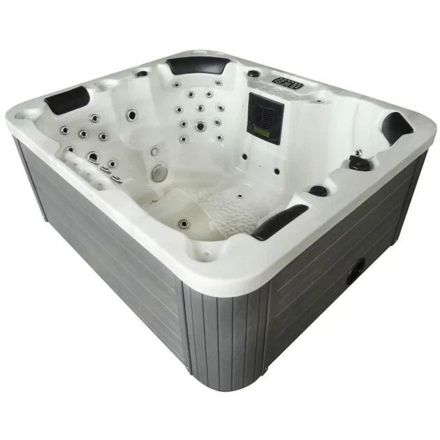 Гідромасажний СПА-басейн Aquajoy Como 190×160×82 см на 4 особи, 47 форсунок, Bluetooth, Balboa - зображення 5