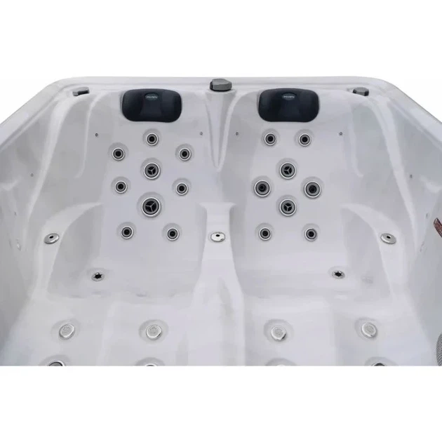 Гідромасажний СПА-басейн Aquajoy Bali 210×160×77 см на 2 особи, 42 масажні форсунки, Balboa, LED - зображення 4