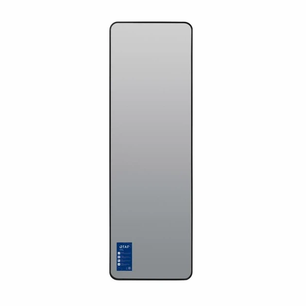 Дзеркало підлогове Qtap Gemini 500х1600 мм алюмінієва рама - Фото 3 Дзеркало підлогове Qtap Gemini 500х1600 мм алюмінієва рама - зображення 3