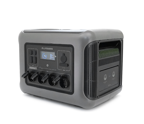 Зарядна станція ALLPOWERS R2500 2500W, ємність 2016Wh LiFePO4, Wi-Fi, Bluetooth, MPPT 1000W - зображення 2