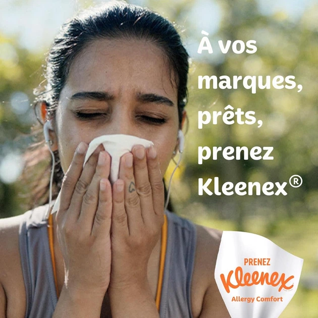 Серветки Kleenex Allergy Comfort 3211001 Білі 12x56 672 шт. - Фото 5 Серветки Kleenex Allergy Comfort 3211001 Білі 12x56 672 шт. - изображение 5