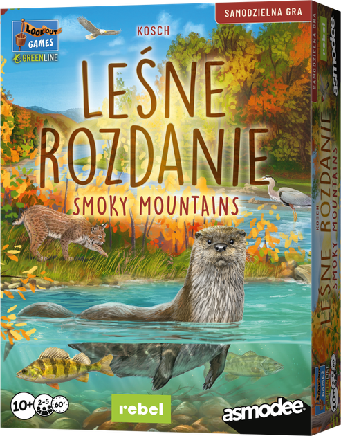 Gra planszowa Rebel Leśne rozdanie: Góry Smoky (edycja polska) (3558387009125) - Zdjęcie 1 Gra planszowa Rebel Leśne rozdanie: Góry Smoky (edycja polska) (3558387009125) - obraz 1