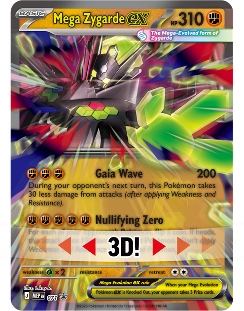 Zestaw kart Pokémon TCG: Mega Zygarde ex Premium Collection (196214135017) - Zdjęcie 4 Zestaw kart Pokémon TCG: Mega Zygarde ex Premium Collection (196214135017) - obraz 4