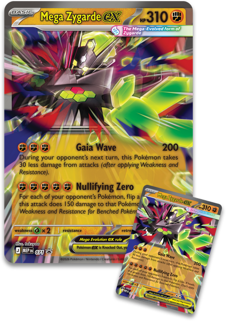 Zestaw kart Pokémon TCG: Mega Zygarde ex Premium Collection (196214135017) - Zdjęcie 7 Zestaw kart Pokémon TCG: Mega Zygarde ex Premium Collection (196214135017) - obraz 7