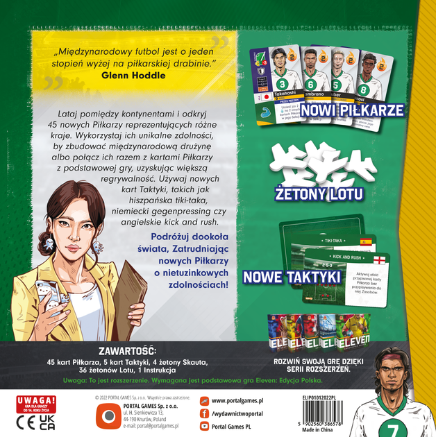 Dodatek do gry planszowej Portal Games Eleven: Międzynarodowe Gwiazdy (5902560386578) - obraz 16