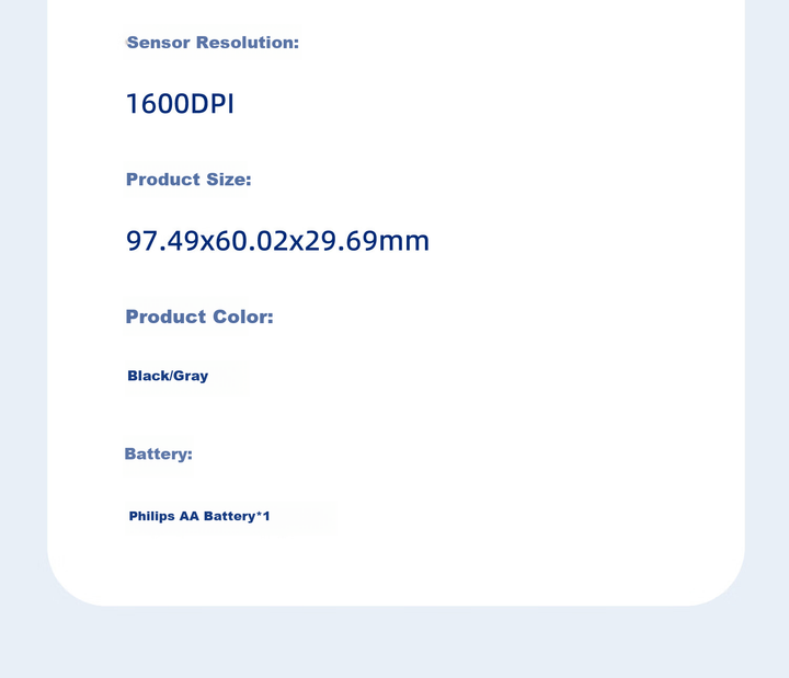 Мышь Philips SPK7318 Wireless Black - изображение 3