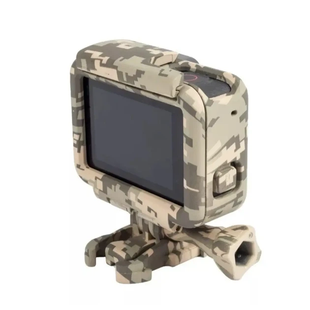 Рамка защитная для экшн камер GoPro Hero 5, 6, 7, 2018 Black - камуфляж (защитная расцветка) - изображение 4